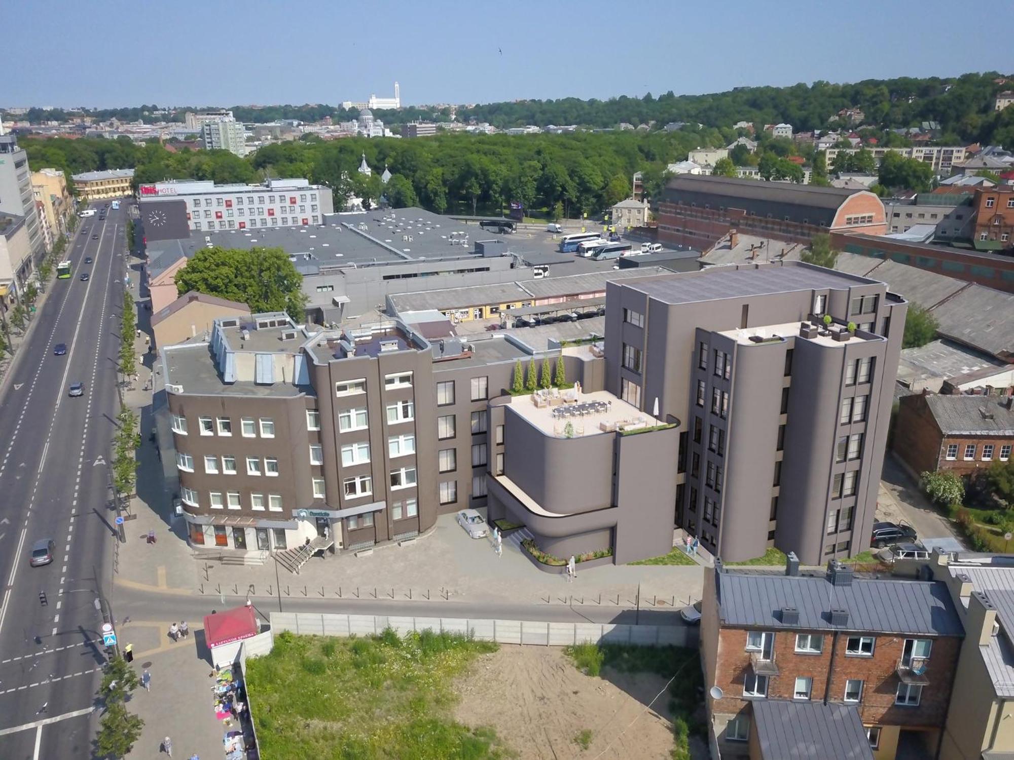 Cosy Panoramic Studio In The Center For 1-2 Pers. Kaunas Luaran gambar